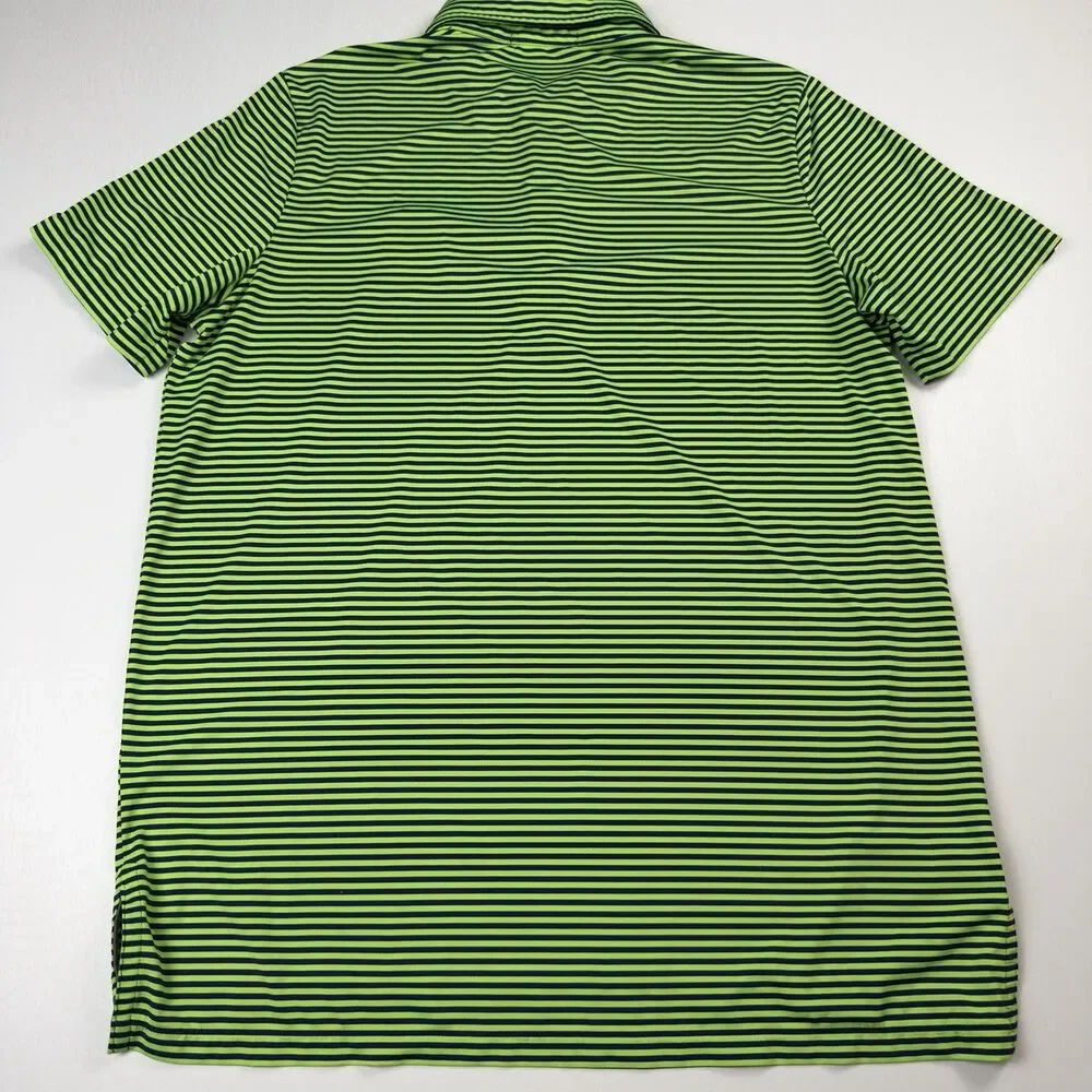 RLX Ralph Lauren Golf Polo Mens L 2015 PGA Championship Whistling Straits Stripe
